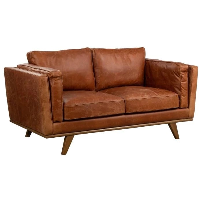 2 Seater Leather Sofa