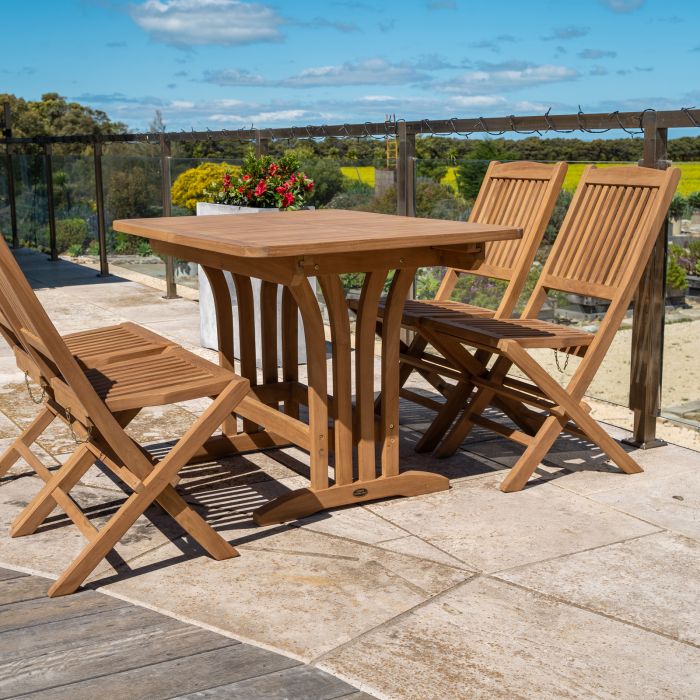 4 Seater Teak Dining Table