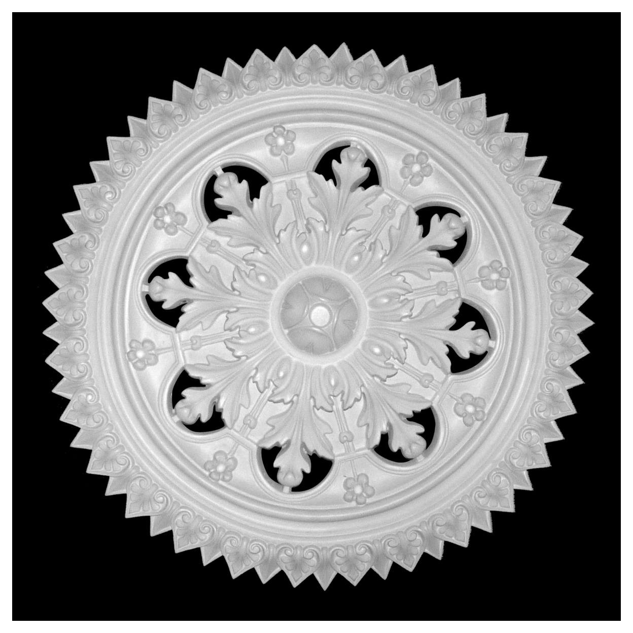 Federation Ceiling Rose White Primed